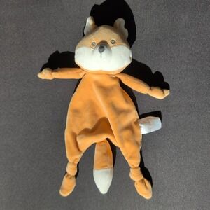 Baby Ganz‎ Cuddle Me Fox Knotty Blankie Lovey Plush